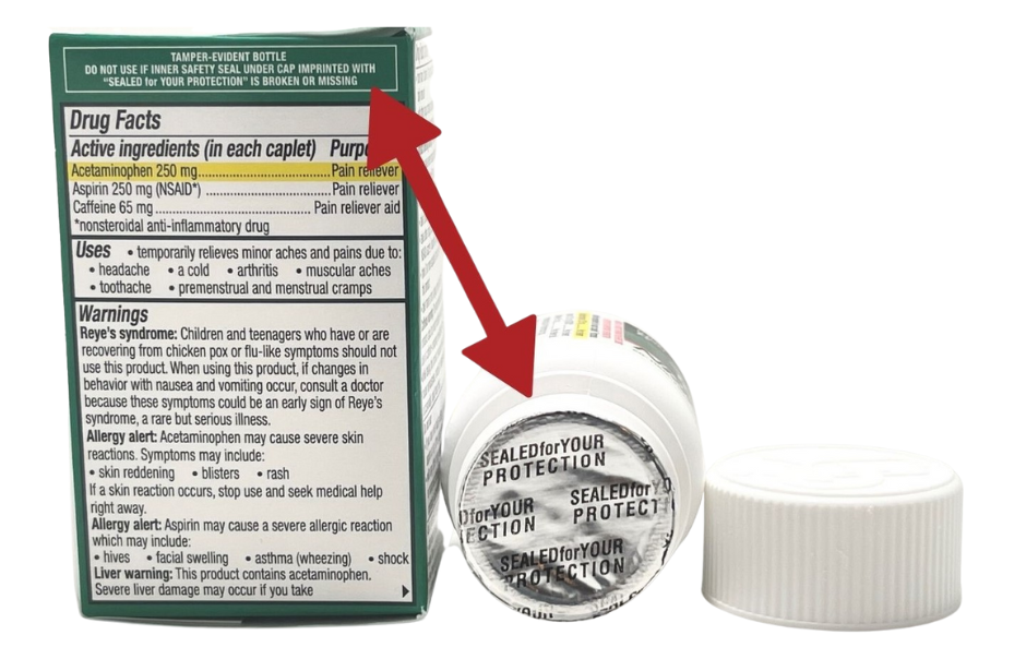 Protect yourself against tampering